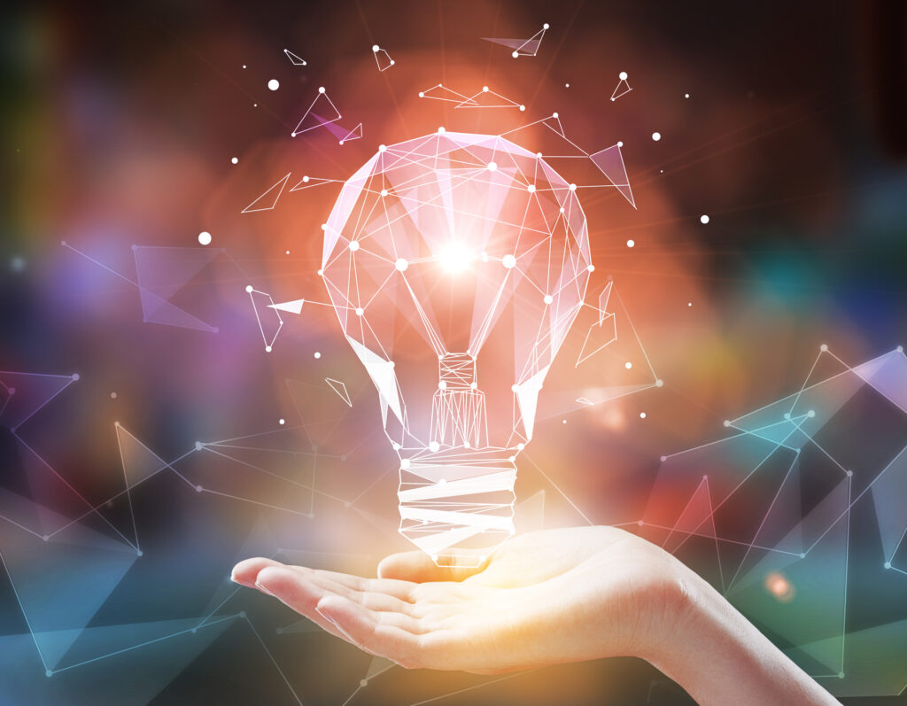 Imagination and technology concept